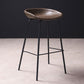 Leather Seat Barstool Industrial Metal Counter Stool with Low Back Clearhalo 'Bar Furniture' 'Bar Stools' 'bar_stools' 'furn' 'furn_bar_stools' 'furniture_bar_stools' 'Kitchen & Dining Furniture' 'kitchen&dining_furn' 'kitchen' 'kitchen_furn' Furniture' 1200x1200_d0addaa1-60d1-4015-86ea-ace25a2dd766