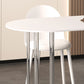 White Stone Dining Table Contemporary Dining Table with Sled Base Clearhalo 'Dining Tables & Seating' 'Dining Tables' 'dining_table' 'furn' 'furn_dining_table' 'Furniture' 'furniture_dining_table' 'Kitchen & Dining Furniture' 'kitchen' 'kitchen_dining_table' 1200x1200_d0b17168-b969-4c2a-94c8-1be97742bf4d