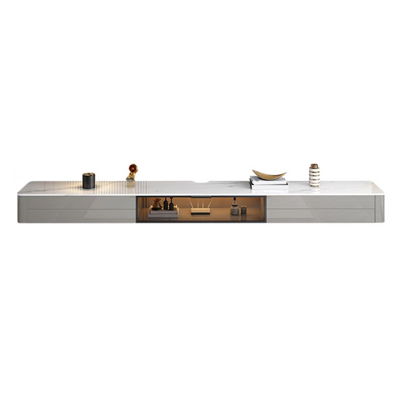 Console multimediale moderna Porta TV Porta TV in pietra Console con cassetti