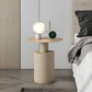 Metal Nightstand Contemporary Lower Shelf Accent Table Nightstand 19.7" Tall Clearhalo 'Bedroom Furniture' 'furn' 'furn_night_stand' 'Furniture' 'night_stand' 'Nightstands' 1200x1200_d0b91b19-0558-4001-89c6-1124339238e0