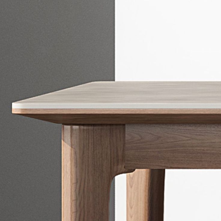 Mid-Century Sintered Stone Gray Table Rectangle Shape Standard Dining Table for Kitchen Clearhalo ' dining_table' 'Dining Tables & Seating' 'Dining Tables' 'furn' 'furn_dining_table' 'Furniture' 'furniture_dining_table' 'Kitchen & Dining Furniture' 'kitchen&dining_furn' 'kitchen' 'kitchen_dining_table' 1200x1200_d0bdc654-c555-4283-90e4-9d3e392b03e6