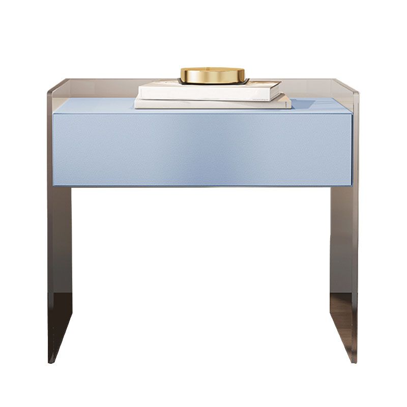 Mesa de almacenamiento de cajones modernos de madera sólida 1 Cajón de cajones de la cama de cajón