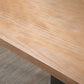 Rectangle Double Base Dining Table Industrial Wood Table for Kitchen Clearhalo 'Dining Tables & Seating' 'Dining Tables' 'dining_table' 'furn' 'furn_dining_table' 'Furniture' 'Kitchen & Dining Furniture' 1200x1200_d0c3b013-1860-49b2-b6ae-55d159d84053