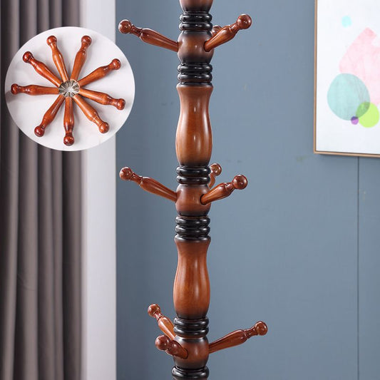 Talbero della sala liberi a rotelle moderne della metà del secolo con 9 ganci