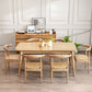 Minimalist Solid Wood Dining Set Standard Height with 4 Legs Base Dining¬†Room Set for Home Use Clearhalo 'Dining Room Sets' 'Dining Tables & Seating' 'dining_room_set' 'furn' 'furn_dining_room_set' 'Furniture' 'furniture_dining_room_set' 'Kitchen & Dining Furniture' 'kitchen&dining_furn' 'kitchen' 1200x1200_d0c79d54-1c14-4237-8db2-89e520453b94