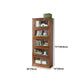 Solid Wood Standard Bookcase Contemporary Vertical Bookcase with Glass Doors Clearhalo 'Bookcases' 'furn' 'furn_bookcases' 'Furniture' 'furniture_bookcases' 'kitchen' 'kitchen_bookcases' 'Living Room Furniture' 'Office Furniture' 1200x1200_d0cabf02-ab70-46f0-a5b5-739c50dfa01c