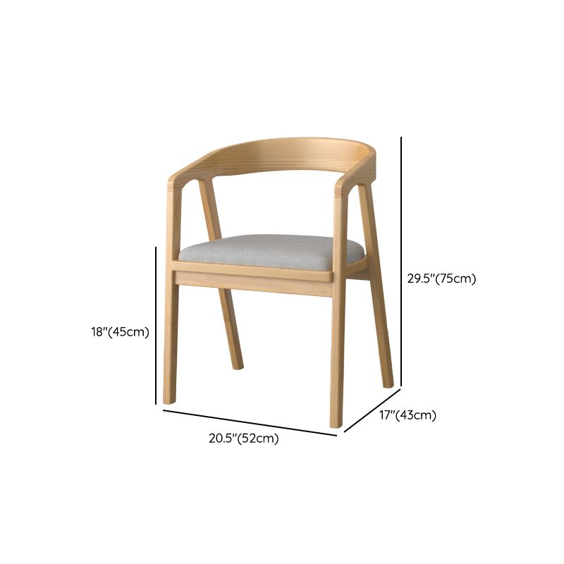Muebles de madera sólida de cocina 1/5 piezas Altura estándar de comedor casual Juego de mesa de comedor