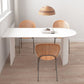 Solid Wood White Dining Table Simplicity Double Pedestal Table for Dining Room Clearhalo 'Dining Tables & Seating' 'Dining Tables' 'dining_table' 'furn' 'furn_dining_table' 'Furniture' 'furniture_dining_table' 'Kitchen & Dining Furniture' 'kitchen' 'kitchen_dining_table' 1200x1200_d0cd4a0b-11db-4234-a9f9-a31ca067607e