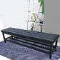 15.6-inch Width Modern Bench Cushioned Metal Solid Color Seating Bench Clearhalo 'Benches' 'Chairs & Seating' 'furn' 'furn_benches' 'Furniture' 'Living Room Furniture' 1200x1200_d0cd9e1b-1f0f-4049-94e6-ca365ac83a95