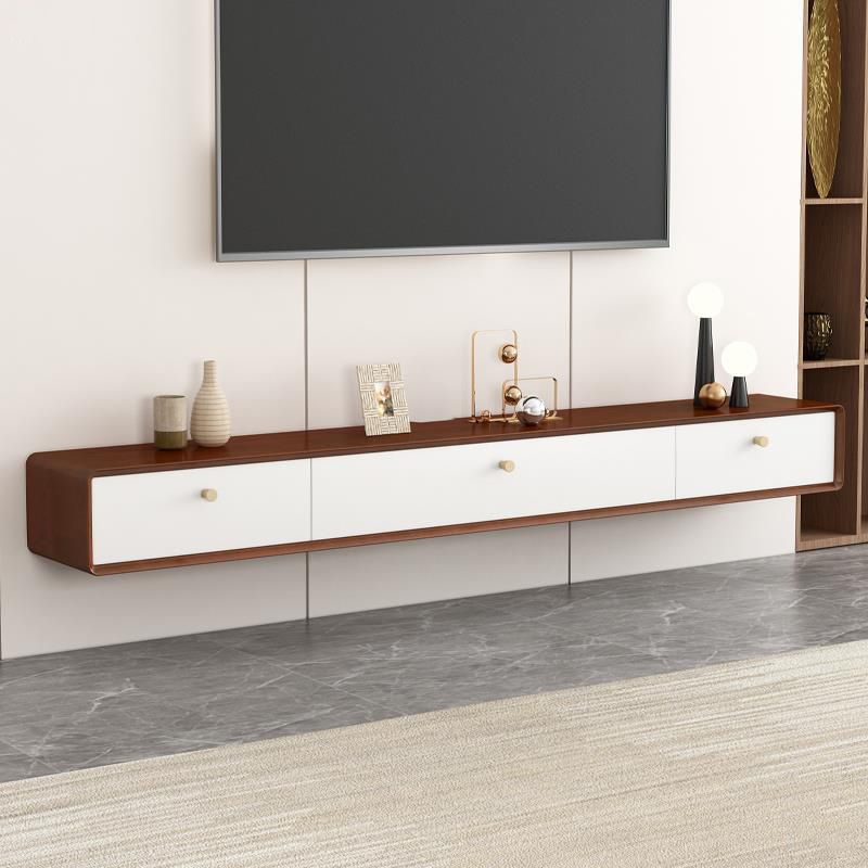 Modern TV Stand Console Floating Media Console TV Stand with Drawers Clearhalo 'furn' 'furn_tv_stands_entertainment_centers' 'Furniture' 'Living Room Furniture' 'TV Stands & Entertainment Centers' 'TV Stands & Media Storage Furniture' 'tv_stands_entertainment_centers' 1200x1200_d0d8f5d0-6258-4c74-be22-2ce0b4377fb6