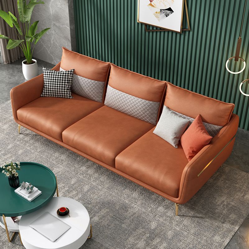 Modern Style Charles Of London Latex/sponge Seat Filled Solid Wood Base Sofa Clearhalo 'furn' 'furn_sofas' 'Furniture' 'furniture_sofas' 'kitchen' 'kitchen_sofas' 'Living Room Furniture' 'Sofa' 'sofas' 1200x1200_d0d9c0ce-f828-406e-a442-0db0683dae7d