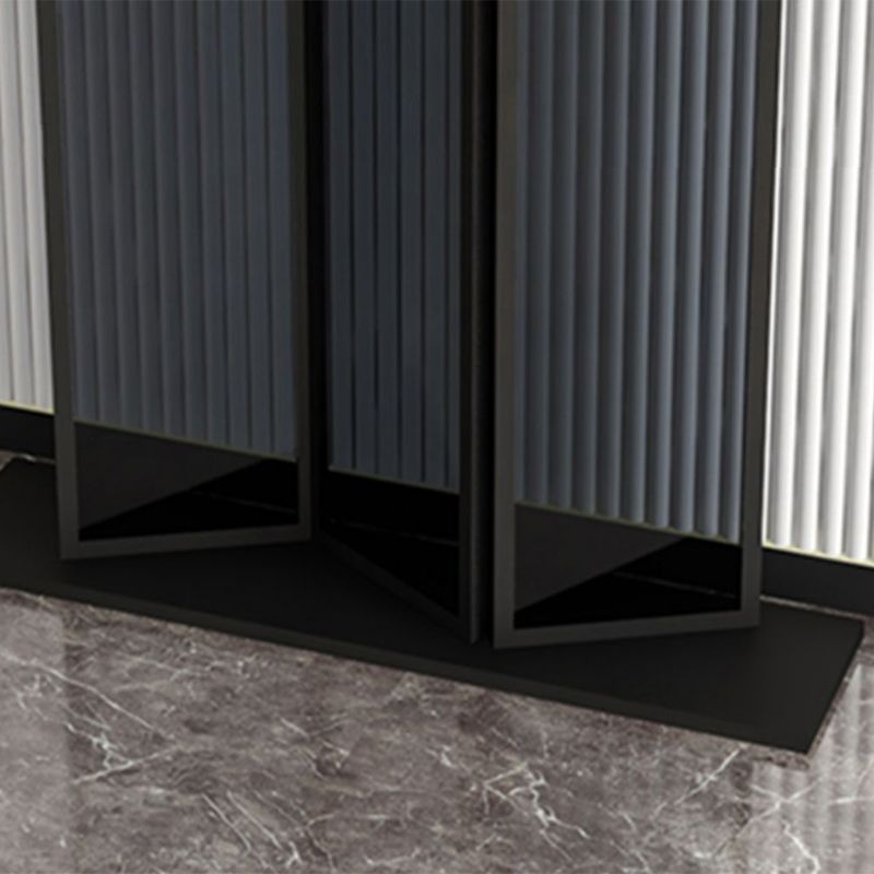 Tavolo da divano console in pietra moderna tavolo da rettangolo con scaffale per la sala