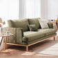 Nordic Fabric Square Arm Standard Sofa Loose Back Settee with Wooden Legs Clearhalo 'furn' 'furn_sofas' 'Furniture' 'furniture_sofas' 'Living Room Furniture' 'Sofa' 'sofas' 1200x1200_d0d9e66f-60f6-45e7-bd94-530ddb1bbba7