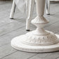 Pedestal Distressed End Table French Country Round Side End Table Clearhalo 'Coffee & Accent Tables' 'End & Side Tables' 'end_side_tables' 'furn' 'furn_end_side_tables' 'Furniture' 'Living Room Furniture' 1200x1200_d0d9f5cd-5f75-4d84-be4c-6efecd9238e5