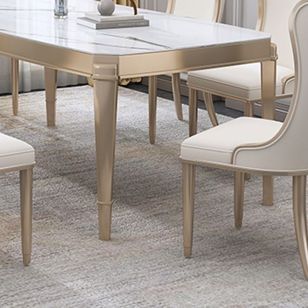 Moderno 1/2/5/7 Piezas Mesa de piedra de mesa Muebles de piedra en blanco