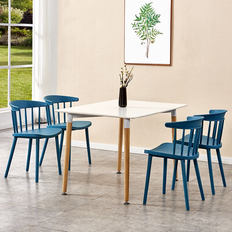 Rectangular Dining Table Modern Wood Tabletop for Living Room Clearhalo 'Dining Tables & Seating' 'Dining Tables' 'dining_table' 'furn' 'furn_dining_table' 'Furniture' 'Kitchen & Dining Furniture' 1200x1200_d0de2ad7-defc-42a3-8ddb-80731816273c