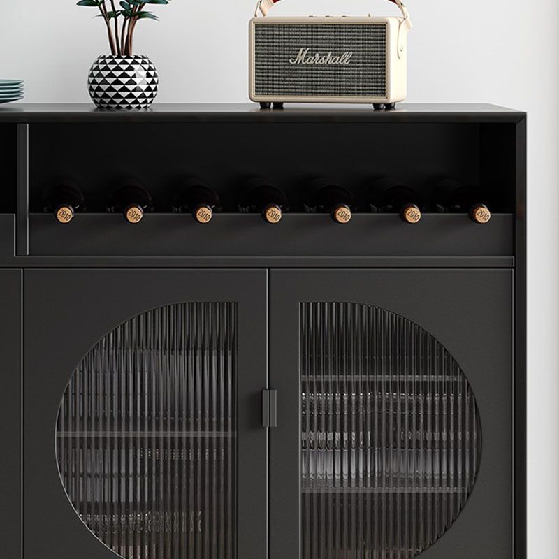 Servidor moderno de comedor Puertas de madera de madera servidor buffet con puertas para sala de estar