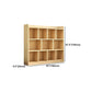 Solid Wood Bookshelf Contemporary Style Natural Bookcase for Study Room Office Clearhalo 'Bookcases' 'furn' 'furn_bookcases' 'Furniture' 'Office Furniture' 1200x1200_d0dff48b-8f17-4333-9ea1-2ebead6be55e