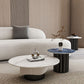 Slate Pedestal Coffee Table Round Modern Minimalist Coffee Table Clearhalo 'Coffee & Accent Tables' 'Coffee Tables' 'coffee_tables' 'furn' 'furn_coffee_tables' 'Furniture' 'Living Room Furniture' 1200x1200_d0e1bdee-f18c-4470-b444-fd911636b1a7