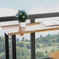 Modern Rectangle Pub Table Set Trestle 1/3 Pieces Solid Wood Counter Height Set Clearhalo 'Bar Furniture' 'furn' 'furn_home_bar_bar_sets' 'Furniture' 'Home Bars & Bar Sets' 'home_bar_bar_sets' 'Kitchen & Dining Furniture' 1200x1200_d0e38108-27f1-4204-a065-e6af8556884a