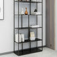 Metal Industrial Etagere Bookshelf Iron Open Vertical Bookshelf for Office Clearhalo 'Bookcases' 'furn' 'furn_bookcases' 'Furniture' 'furniture_bookcases' 'kitchen' 'kitchen_bookcases' 'Living Room Furniture' 'Office Furniture' 1200x1200_d0e6d776-0a0d-41a5-b594-c98a181e77a0