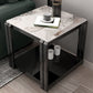 Square Marble Side Table Contemporary Black Storage Side Table Clearhalo 'Coffee & Accent Tables' 'End & Side Tables' 'end_side_table' 'end_side_tables' 'furn' 'furn_end_side_tables' 'Furniture' 'furniture_end_side_table' 'Living Room Furniture' 1200x1200_d0e7e61a-3ac8-47b7-b2c6-f964ce8b5f07