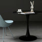 Metal Contemporary Round Dining Table Wood Top Table with Tulip Clearhalo ' dining_table' 'Dining Tables & Seating' 'Dining Tables' 'furn' 'furn_dining_table' 'Furniture' 'furniture_dining_table' 'Kitchen & Dining Furniture' 'kitchen&dining_furn' 'kitchen' 'kitchen_dining_table' 1200x1200_d0e80e56-2cca-47b9-b6fb-d786066b2e15
