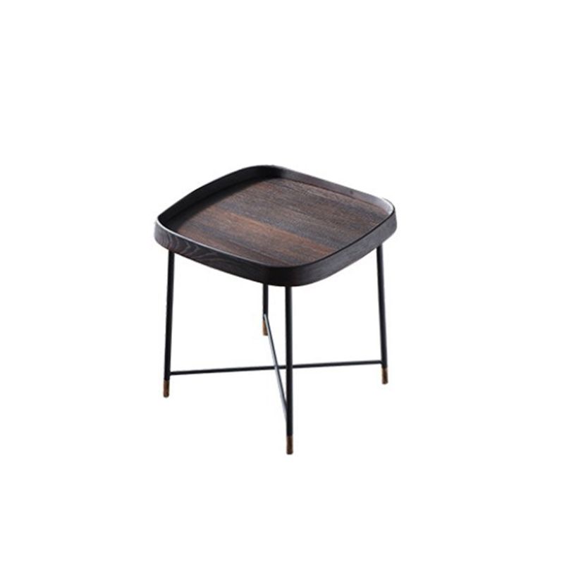 Tavolo da gambe a croce moderna in legno massiccio per soggiorno per soggiorno