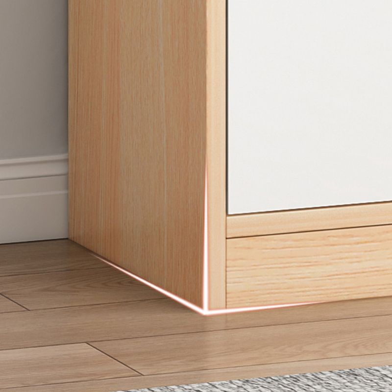 Contemporary Filing Cabinet Storage Shelves Glass Detail Wood File Cabinet Clearhalo 'Filing Cabinets' 'filling_cabinets' 'furn' 'furn_filling_cabinets' 'Furniture' 'Office Furniture' 1200x1200_d0ebaaf6-92f3-4ff8-b805-5a68f449ca98