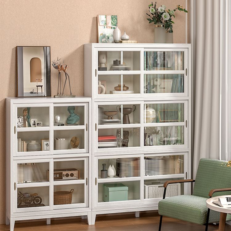 Contemporary Style Bookshelf with Door Bookcase for Home Office Study Room Clearhalo 'Bookcases' 'furn' 'furn_bookcases' 'Furniture' 'furniture_bookcases' 'kitchen' 'kitchen_bookcases' 'Living Room Furniture' 'Office Furniture' 1200x1200_d0ebdbff-2a32-4f74-a087-727ea3c6e656