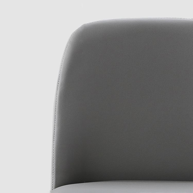 Contemporary Style Leather Chair Wooden Parsons Armless chair for Dining Room Clearhalo ' kitchen&dining_furn' 'Dining Chairs' 'Dining Tables & Seating' 'dining_chair' 'furn' 'furn_dining_chair' 'Furniture' 'furniture_dining_chair' 'Kitchen & Dining Furniture' 'kitchen' 1200x1200_d0ed2926-8e06-4576-9068-780ccc15b6da