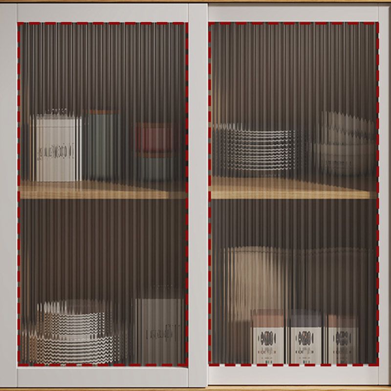 Modern Style Sideboard Engineered Wood Sideboard with Glass Door Clearhalo 'buffet_sideboard' 'Buffets & Sideboards' 'furn' 'furn_buffet_sideboard' 'Furniture' 'Kitchen & Dining Furniture' 1200x1200_d0ef6fdc-82d8-4c91-8537-afa1e4e4724f