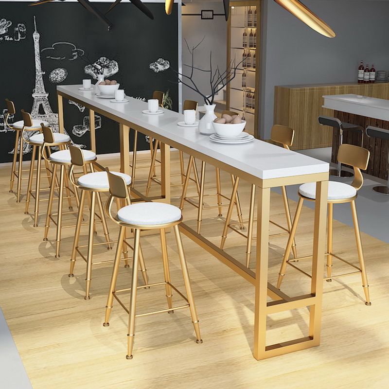 Faux Leather Armless Counter Stool Glam Style Round Low Back Bar Stool Clearhalo 'Bar Furniture' 'Bar Stools' 'bar_stools' 'furn' 'furn_bar_stools' 'Furniture' 'Kitchen & Dining Furniture' 1200x1200_d0ef7ee8-d7dc-4c7f-a189-2623216c25e3