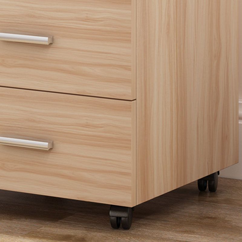 Industrial Cabinet Wood Locking Drawers and Storage Filing Cabinet with Wheels Clearhalo 'Filing Cabinets' 'filling_cabinets' 'furn' 'furn_filling_cabinets' 'Furniture' 'Office Furniture' 1200x1200_d0f01855-840b-49a3-a231-a0838012c0b6