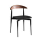 Industrial Upholstered Armless Chair Black Legs Kitchen Open Back Dining Chair Clearhalo 'Dining Chairs' 'Dining Tables & Seating' 'dining_chair' 'furn' 'furn_dining_chair' 'Furniture' 'Kitchen & Dining Furniture' 1200x1200_d0f068af-7ef9-4f64-9d67-6ec0cc334060