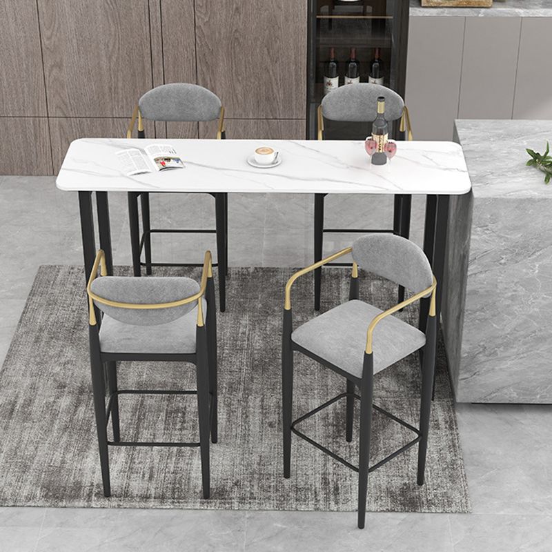 Tavolo da pranzo tradizionale in pietra di pietra di lussuoso tavolo da pranzo con base a slitta