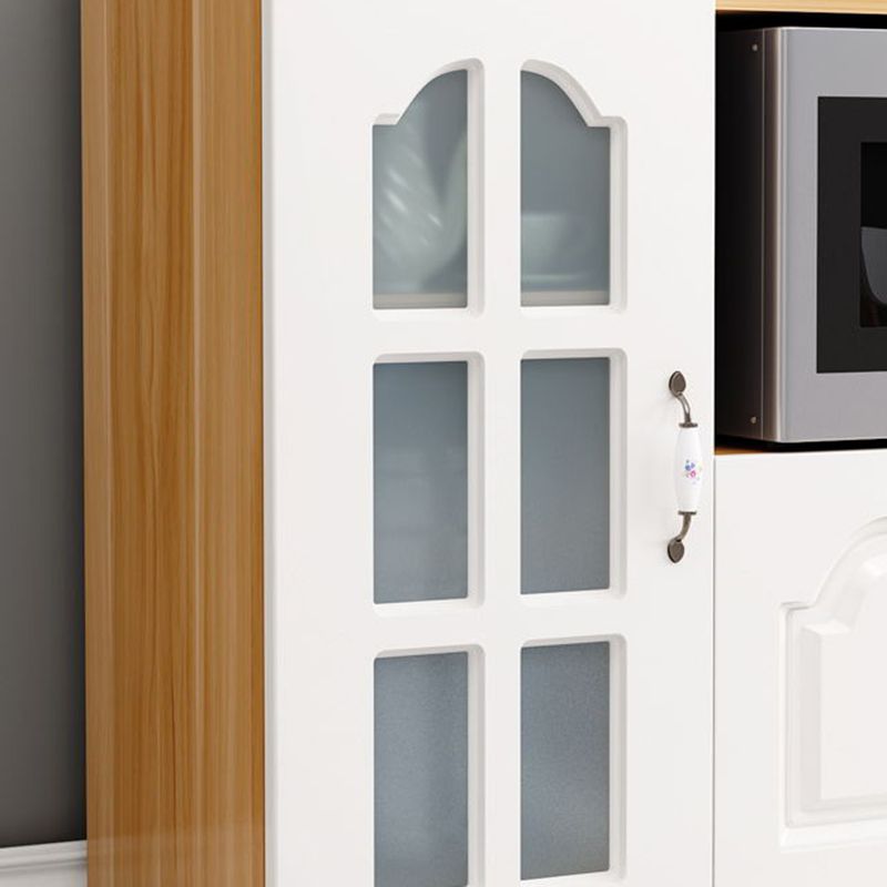 現代のダイニングサーバーは、リビングルーム用の木材サーバーを製造しました