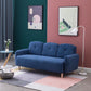 Fabric Sofa 29.92" High Recessed Arm Sofa with 3-seater for Apartment