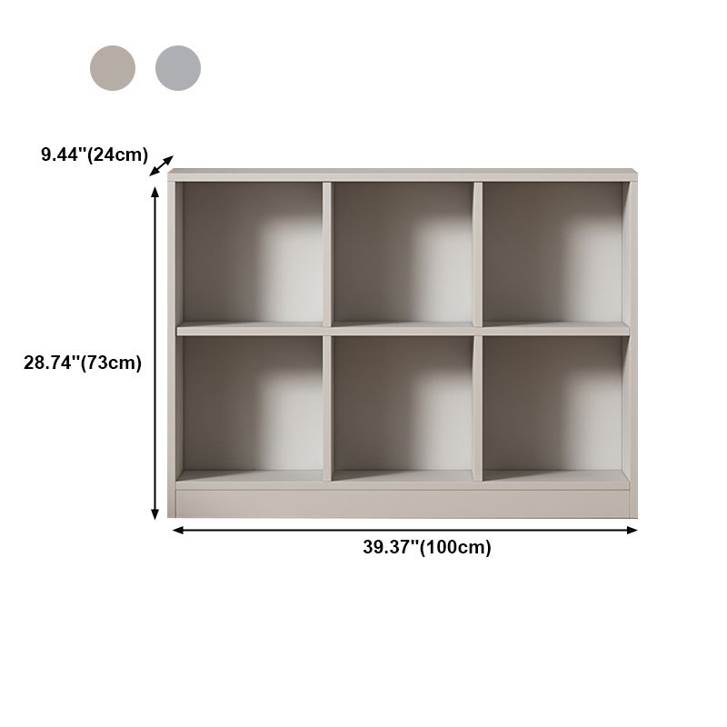 Contemporary Style Wood Bookshelf Closed Back Bookcase for Office Clearhalo 'Bookcases' 'furn' 'furn_bookcases' 'Furniture' 'Office Furniture' 1200x1200_d1000f24-9439-4a13-81f2-c3fe6051b729