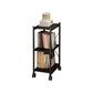 Stile moderno mobile etagere libreria in acciaio home office libreria