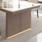 Traditional Luxury Style Dining Table Sintered Stone Table with Double Pedestal Clearhalo ' dining_table' 'Dining Tables & Seating' 'Dining Tables' 'furn' 'furn_dining_table' 'Furniture' 'furniture_dining_table' 'Kitchen & Dining Furniture' 'kitchen&dining_furn' 'kitchen' 'kitchen_dining_table' 1200x1200_d1020a68-a63a-4e0c-a144-6c837b743445