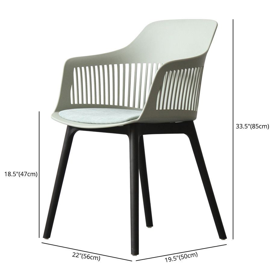 Nordic Style Plastic Dining Room Chair Windsor Back Side Chair for Home Use Clearhalo ' kitchen&dining_furn' 'Dining Chairs' 'Dining Tables & Seating' 'dining_chair' 'furn' 'furn_dining_chair' 'Furniture' 'furniture_dining_chair' 'Kitchen & Dining Furniture' 'kitchen' 1200x1200_d10650f4-a88f-4ba1-857e-40068ea8c471