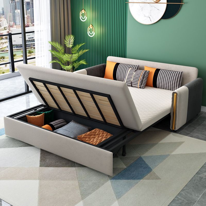 Reclining Square Arm Loveseat Modern Tight Back Bed Sofa Couch Clearhalo 'furn' 'furn_sofas' 'Furniture' 'furniture_sofas' 'kitchen' 'kitchen_sofas' 'Living Room Furniture' 'Sofa' 'sofas' 1200x1200_d108ff2b-512f-48b3-878b-e72e3f3194e4