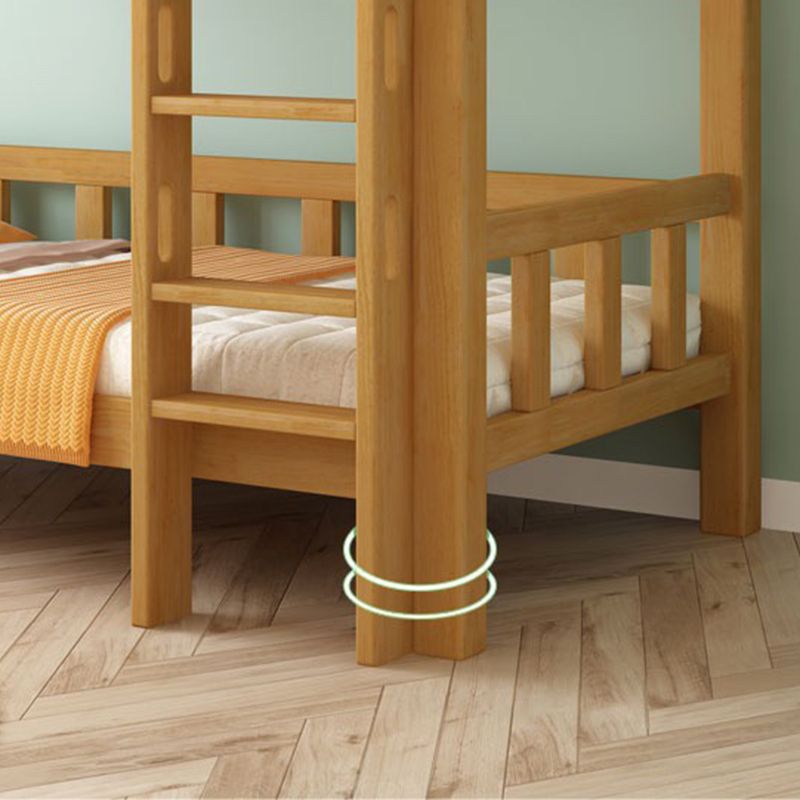 Cama con litera de litera de cabecera moderna de mediados de siglo con piernas personalizadas