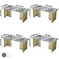 Metal Traditional Luxury Rectangular Table Sintered Stone Table for Kitchen and Dining Room Clearhalo ' dining_table' 'Dining Tables & Seating' 'Dining Tables' 'furn' 'furn_dining_table' 'Furniture' 'furniture_dining_table' 'Kitchen & Dining Furniture' 'kitchen&dining_furn' 'kitchen' 'kitchen_dining_table' 1200x1200_d10a13e8-d788-40cf-ba97-66371cef1da5