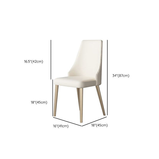Indoor Kitchen Dining Arm Chair Glam Arm Chair with Upholstered Clearhalo 'Dining Chairs' 'Dining Tables & Seating' 'dining_chair' 'furn' 'furn_dining_chair' 'Furniture' 'Kitchen & Dining Furniture' 1200x1200_d10b42f7-87e9-496d-acb3-5caa47d4bfd0