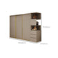 Contemporary Wardrobe Armoire Engineered Wood Wardrobe Cabinet