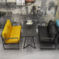 Industrial Wood Dinner Room Kitchen Table Sled Base Table for Dining Room Clearhalo ' dining_table' 'Dining Tables & Seating' 'Dining Tables' 'furn' 'furn_dining_table' 'Furniture' 'furniture_dining_table' 'Kitchen & Dining Furniture' 'kitchen&dining_furn' 'kitchen' 'kitchen_dining_table' 1200x1200_d10e4b90-44ae-46c9-b203-2bd4144a556a