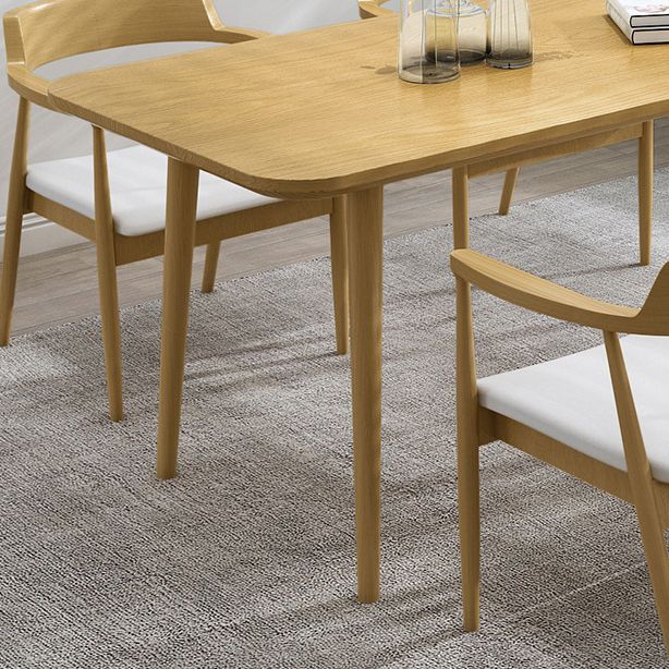 1/2/4/5/7 Pcs Pine Wood Modern Dining Set with Rectangle Table Dinette Set Clearhalo 'Dining Room Sets' 'Dining Tables & Seating' 'dining_room_set' 'furn' 'furn_dining_room_set' 'Furniture' 'furniture_dining_room_set' 'Kitchen & Dining Furniture' 'kitchen&dining_furn' 'kitchen' 1200x1200_d10eb6e8-754c-4754-a0a9-5d51f0dd1510