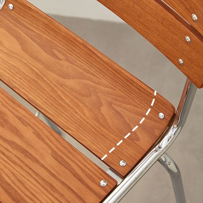 Contemporary Manufactured Wood Low Back Bar Stool with Footrest Clearhalo 'Bar Furniture' 'Bar Stools' 'bar_stools' 'furn' 'furn_bar_stools' 'Furniture' 'Kitchen & Dining Furniture' 1200x1200_d10f3ff1-3ae7-409f-b3a1-36f749eaf6b5